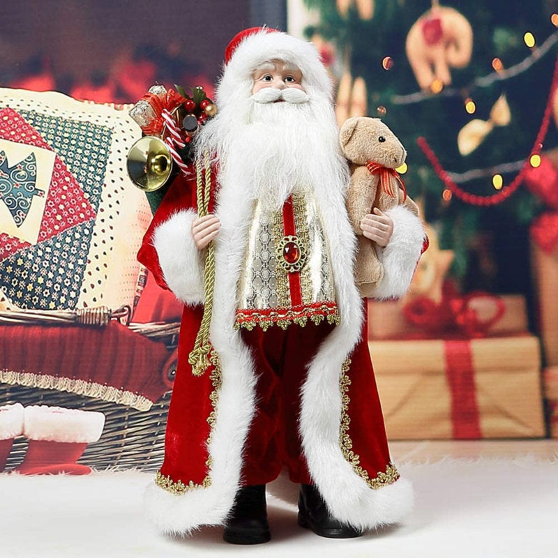 17" Santa Claus Christmas Figurine