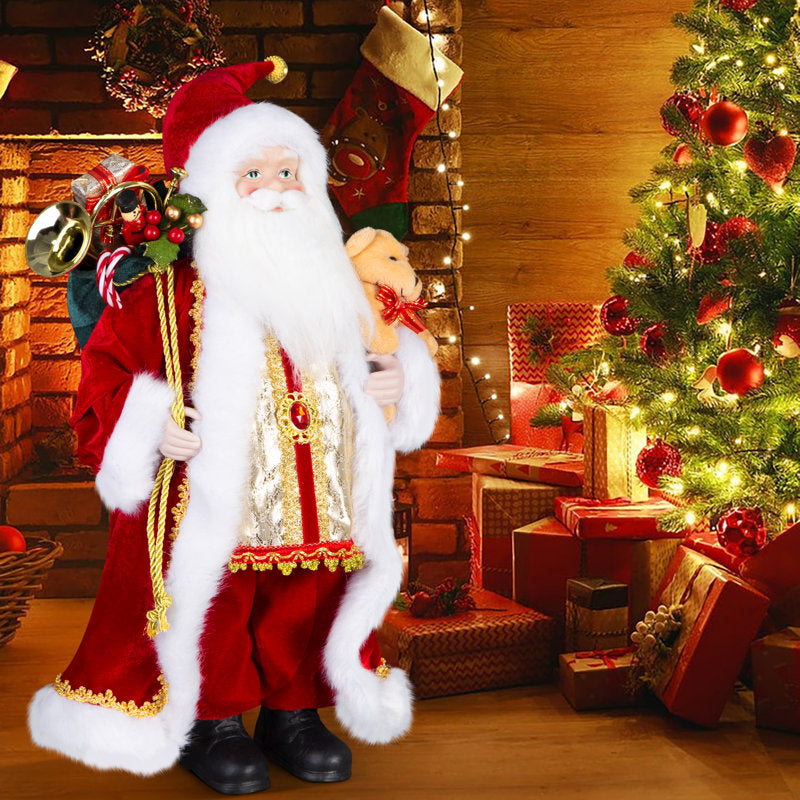 17" Santa Claus Christmas Figurine