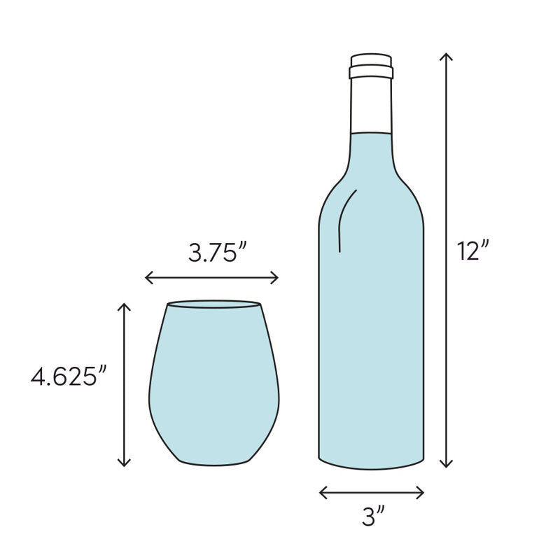 21 oz. Wine Glass Set