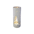 8'' H Glass Tabletop Lantern