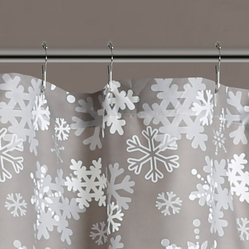 Barbatti Shower Curtain with Hooks Included