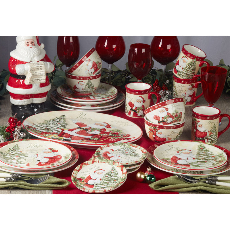 Certified International Holiday Wishes 4.5-qt. Pasta Dish