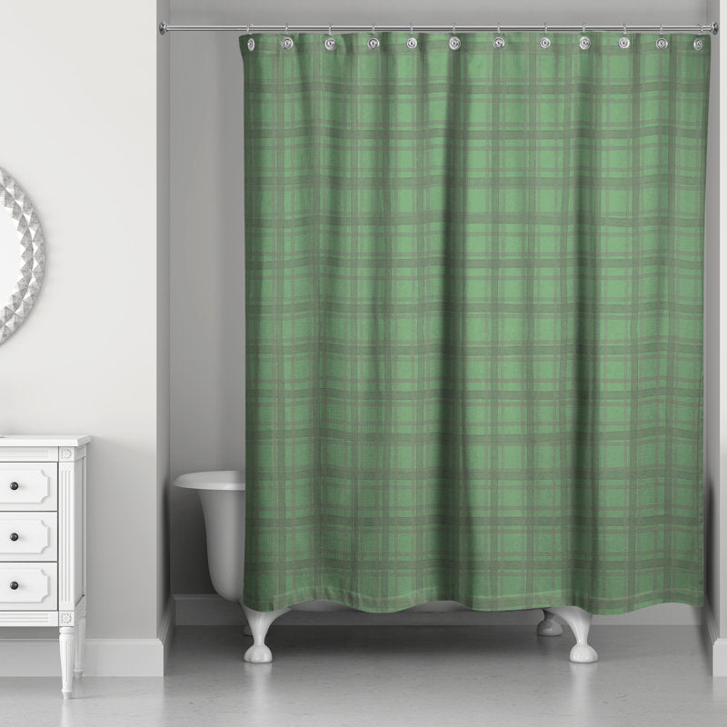 Dawsey Plaid Shower Curtain