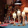 Gothic Candle Stand Set