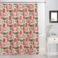 Holiday Dobby Floral Shower Curtain