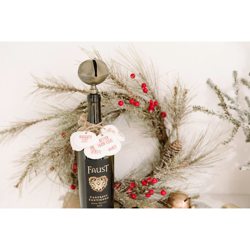 Metal Bottle Stopper with Bell