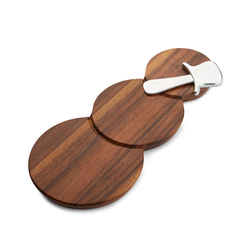 Nambe Snowman Ch Board W/ Top Hat