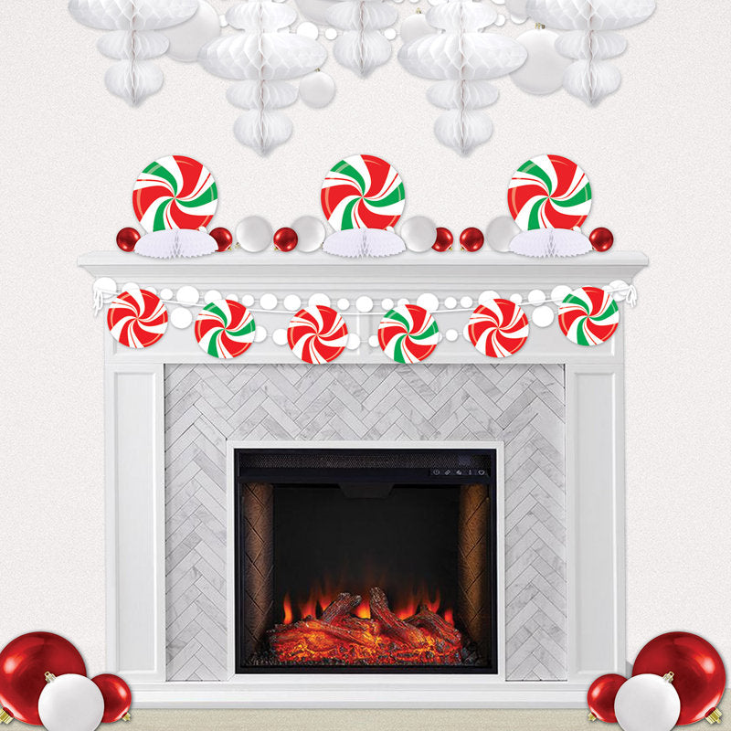Paper Christmas Streamers