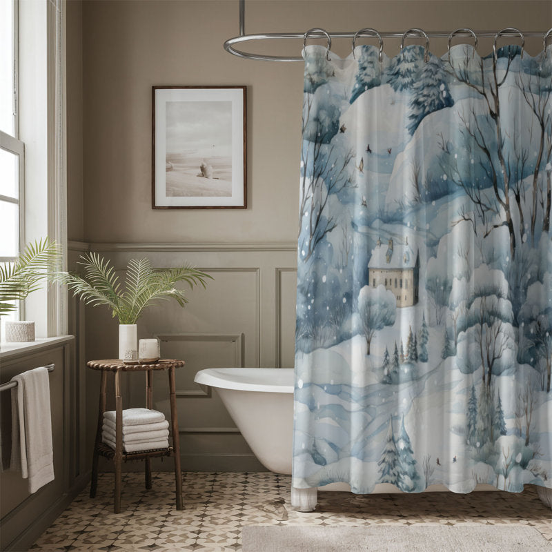 Polar Playground - Premium Shower Curtain