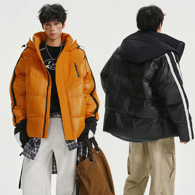 Coat Parkas Men's Parkas Winter Jacket Fashion Windproof Coldproof Hoodie Coat Thicken Warm Plus Size Casual Parka Coat Quality Winter Coats