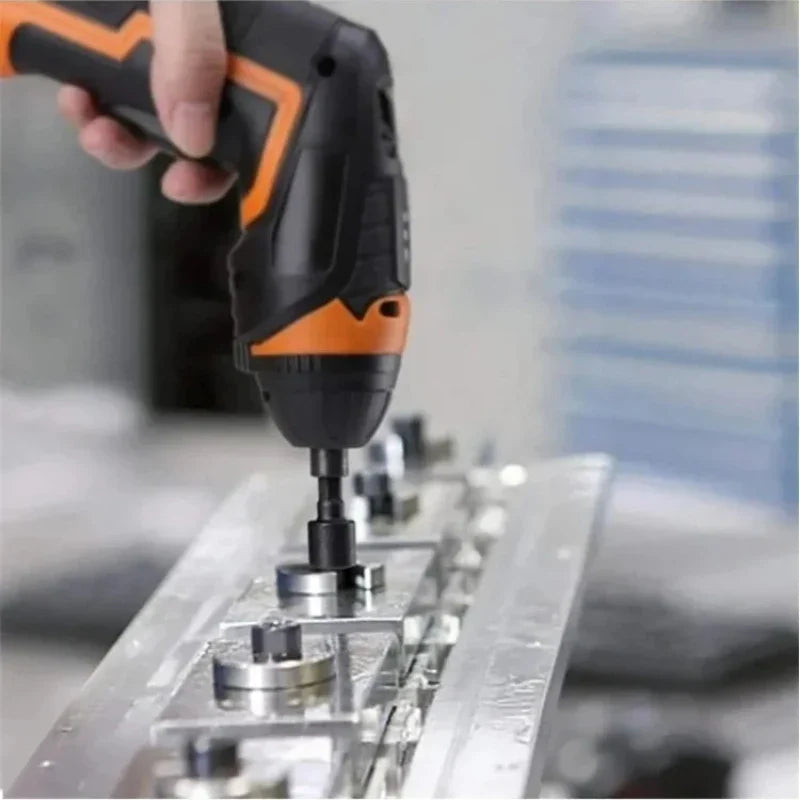 1 Set 14 Inch Hex Shank Power Nut Driver Drill Bit Set Metric Imperial Socket Wrench Screwdriver Woodworking Drill