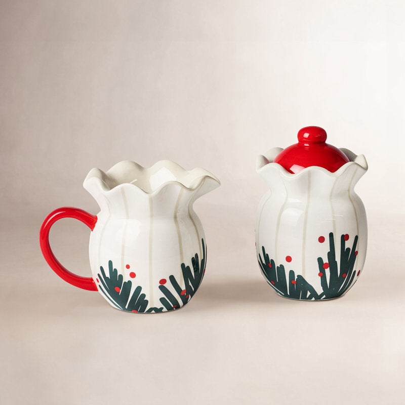 Sugar and Creamer Set
