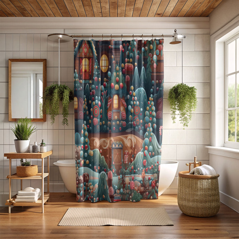 Sweet Cottage - Premium Shower Curtain