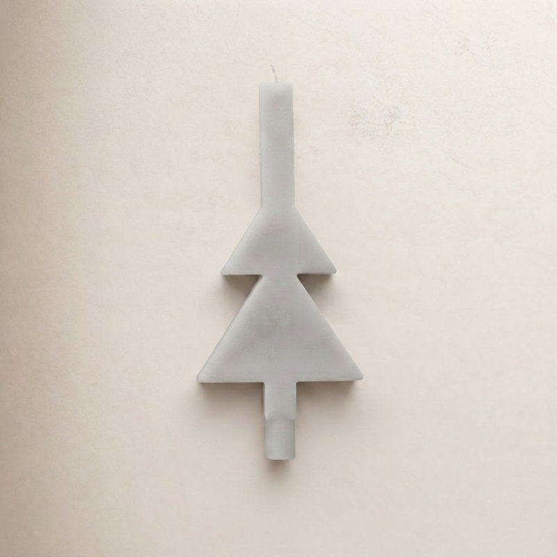 Pine/Christmas Tree Scented Jar Candle with Ceramic Holder