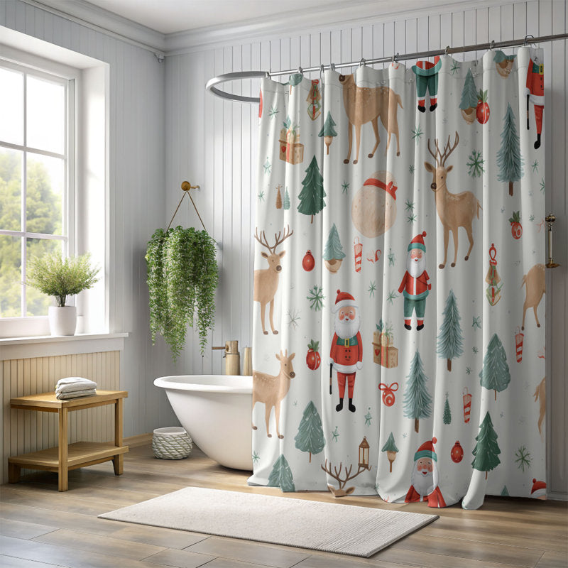 Yule Gold - Premium Shower Curtain