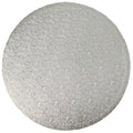 16" Round Silver Foil Cake Board Drum
