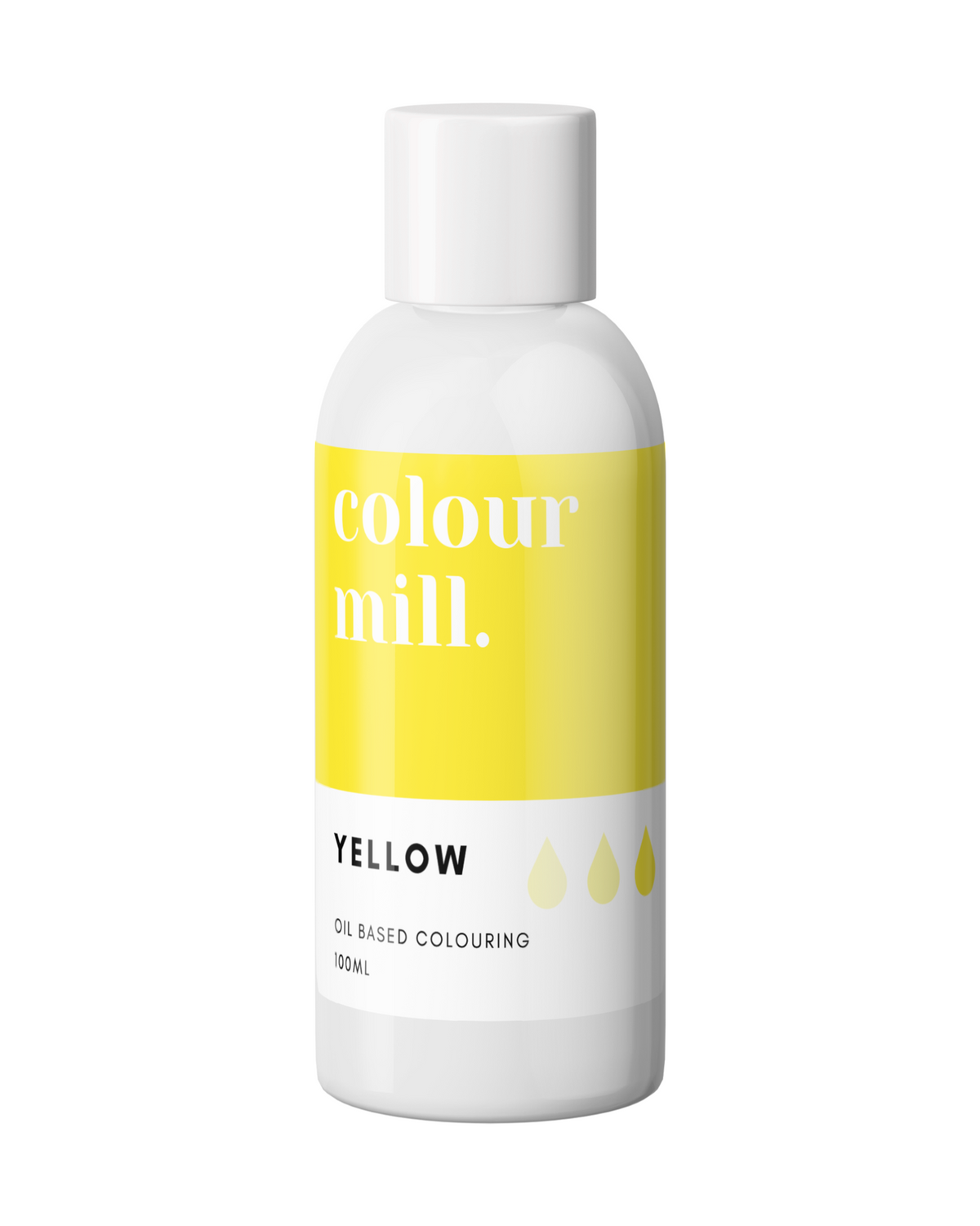 Oil Based Colouring 100ml Yellow | FM Cart®
